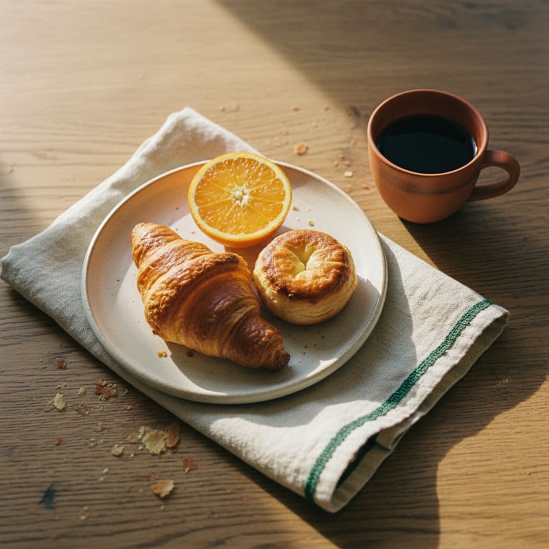 Breakfast plate